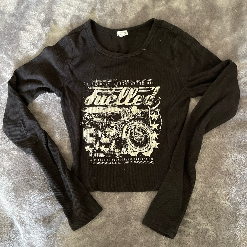 Garage long sleeve baby tee